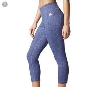 Adidas Crop Leggings Capri size SMALL